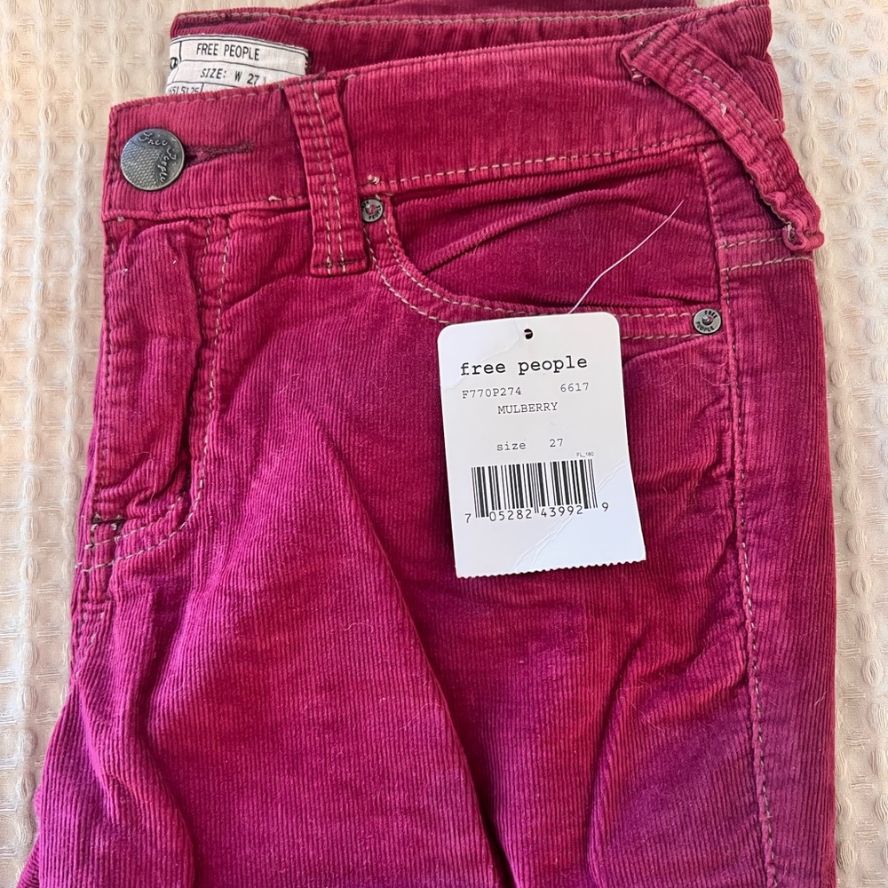 Free People Women's Rich Berry Jeans